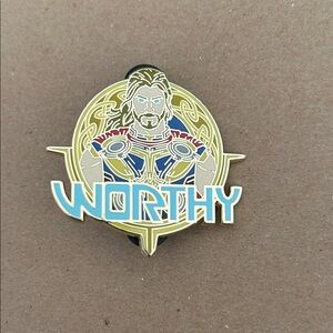 Thor Worthy Enamel Pin- limited release